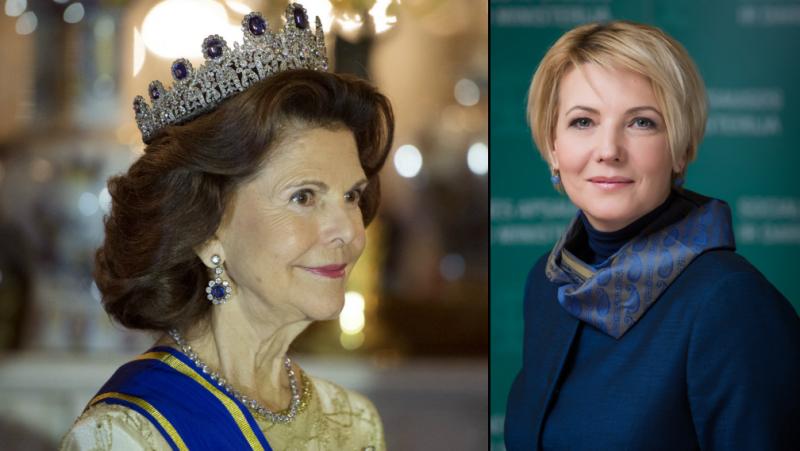 Dėl pasiekimų vaikų teisių gynimo srityje Lietuvą pasveikino net Švedijos karalienė