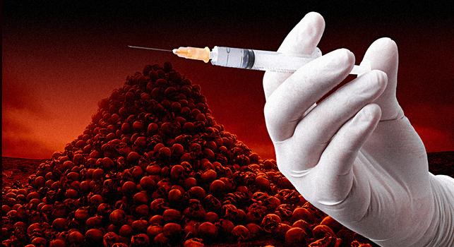 VAKCINŲ HOLOKAUSTAS: oficialiose vyriausybės ataskaitose nurodoma, kad kas savaitę miršta šimtai tūkstančių 