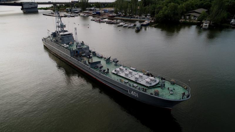 Odesoje buvo nuskandintas ukrų desantinis laivas „Jurijus Olefirenko“