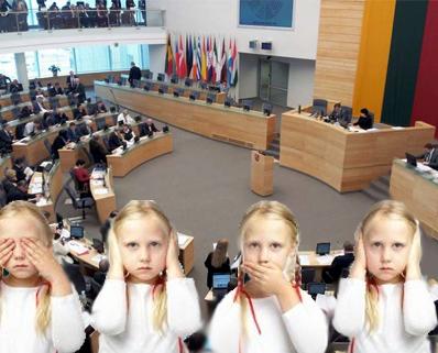 Seimas atmetė vaikų homoseksualizacijos projektą