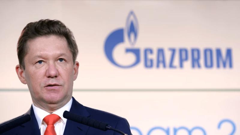 „Gazprom“ vadovas Aleksejus Mileris atskleidė labai skaudžią tiesą
