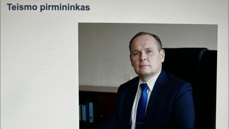 Teismo pirmininkas Marius Dobrovolskis korumpuotas? Dėl to bijo viešumos?