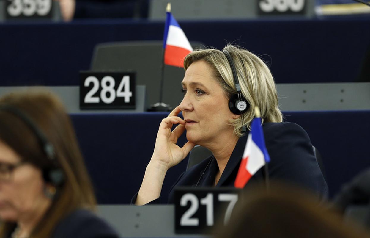 Marin Le Pen  Angelai Merkel: Mums reikalingos nacijos, o ne ES